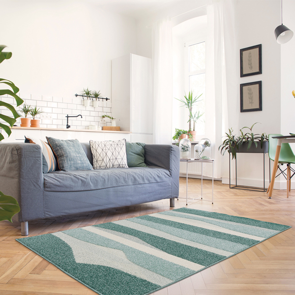 カーペット185x185(ミント)